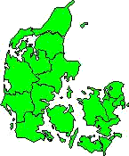 Karte von Dnemark