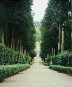 Die Boboli Grten in Florenz